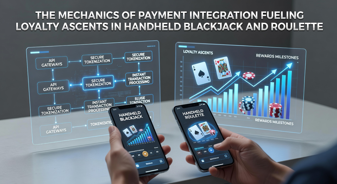 Zahlungsintegration in mobilen Casino-Spielen mit Blackjack und Roulette auf tragbaren Geräten